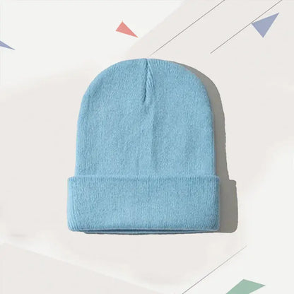 Custom Logo Autumn Winter Warm Beanie DIY Personalized Embroidered Design Knitted Hat Team Customize Stocking Skull Balaclava