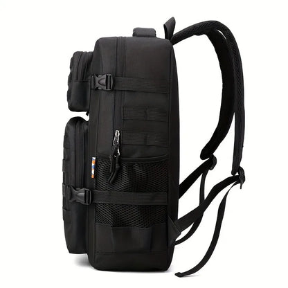 Tactical Backpacks Men's Camouflage Backpack, Hiking And Camping Backpack, LargeCapacity Multi-layer Outdoor Sports Backpack