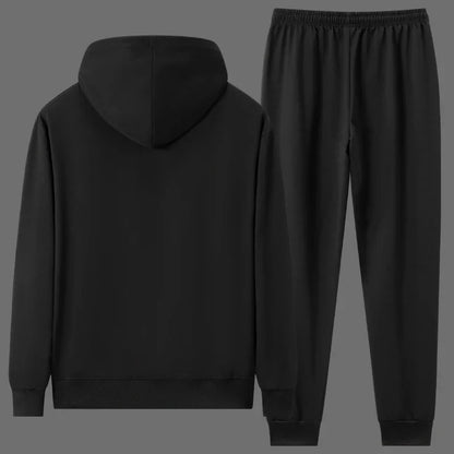 Men's Tracksuit Hoodies Pants Plus Size Autumn Winter Daily Casual Sporty Jogging Suit Fashion Sweatshirt Outfit Male Sports Set