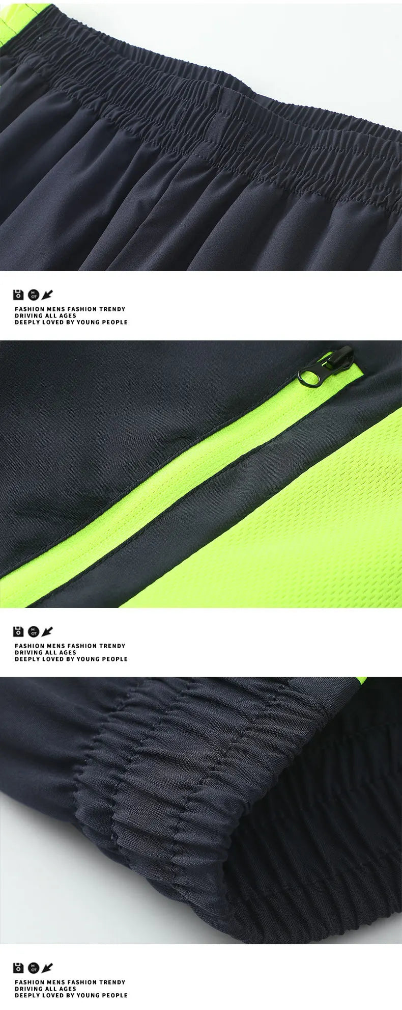 Mens Casual 2 Piece Set Long Sleeve Jacket Pants Thin Lightweight Polyester Cotton Trendy Hip Hop Streetwear Spring Autumn