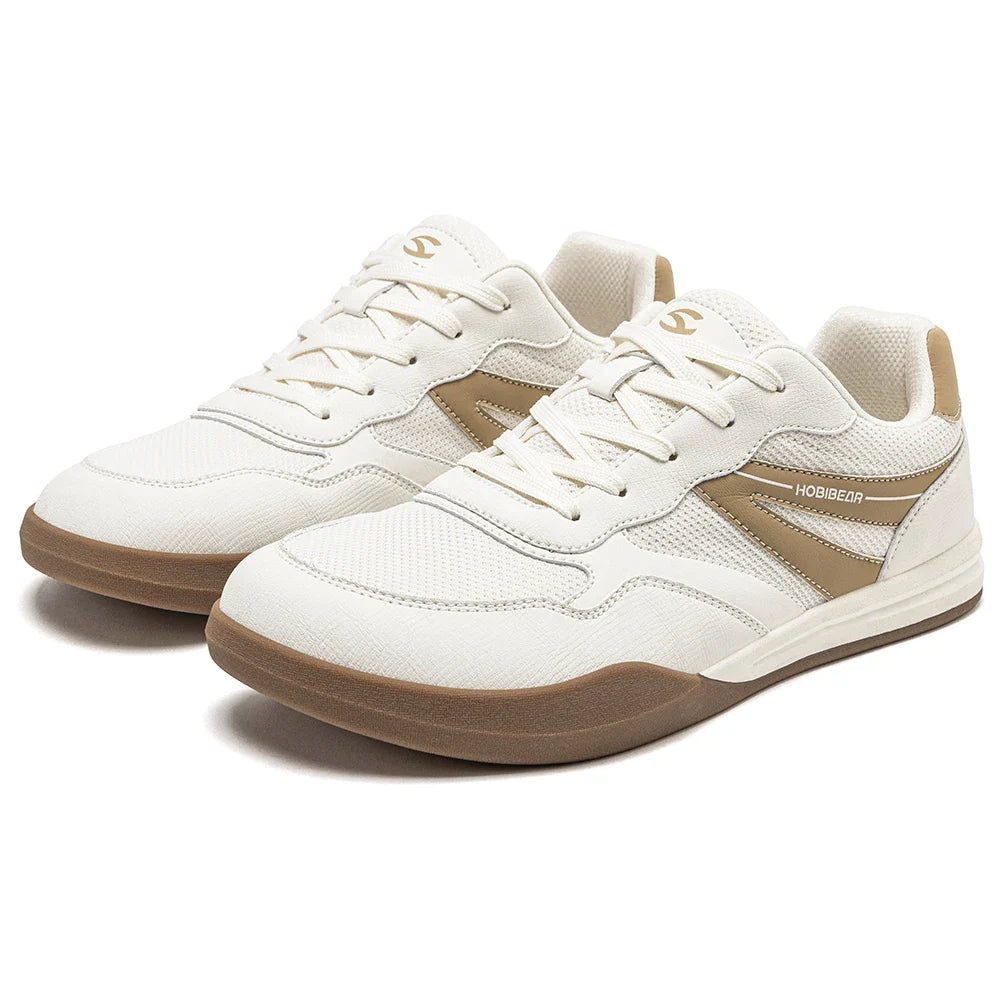 Men's Wide Width Shoes Barefoot Lace Up Sneakers Lightweight Flexible Casual Walking Shoes for Unisex