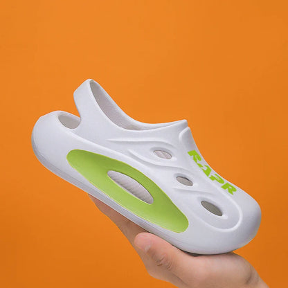 Summer New Children's Shoes Beach Anti-slip Breathable Boy Sandals Fashion Soft Home Children's Sports Shoes 6-12 Years