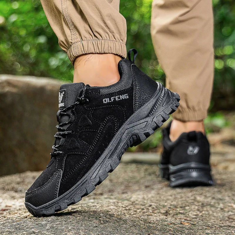 Tênis de Aventura PLUS SIZE Masculino Feminino Aderência Durável Antiderrapante Cadarço Conforto Ideal para Botas de Caminhada ao Ar Livre Calçados Masculinos