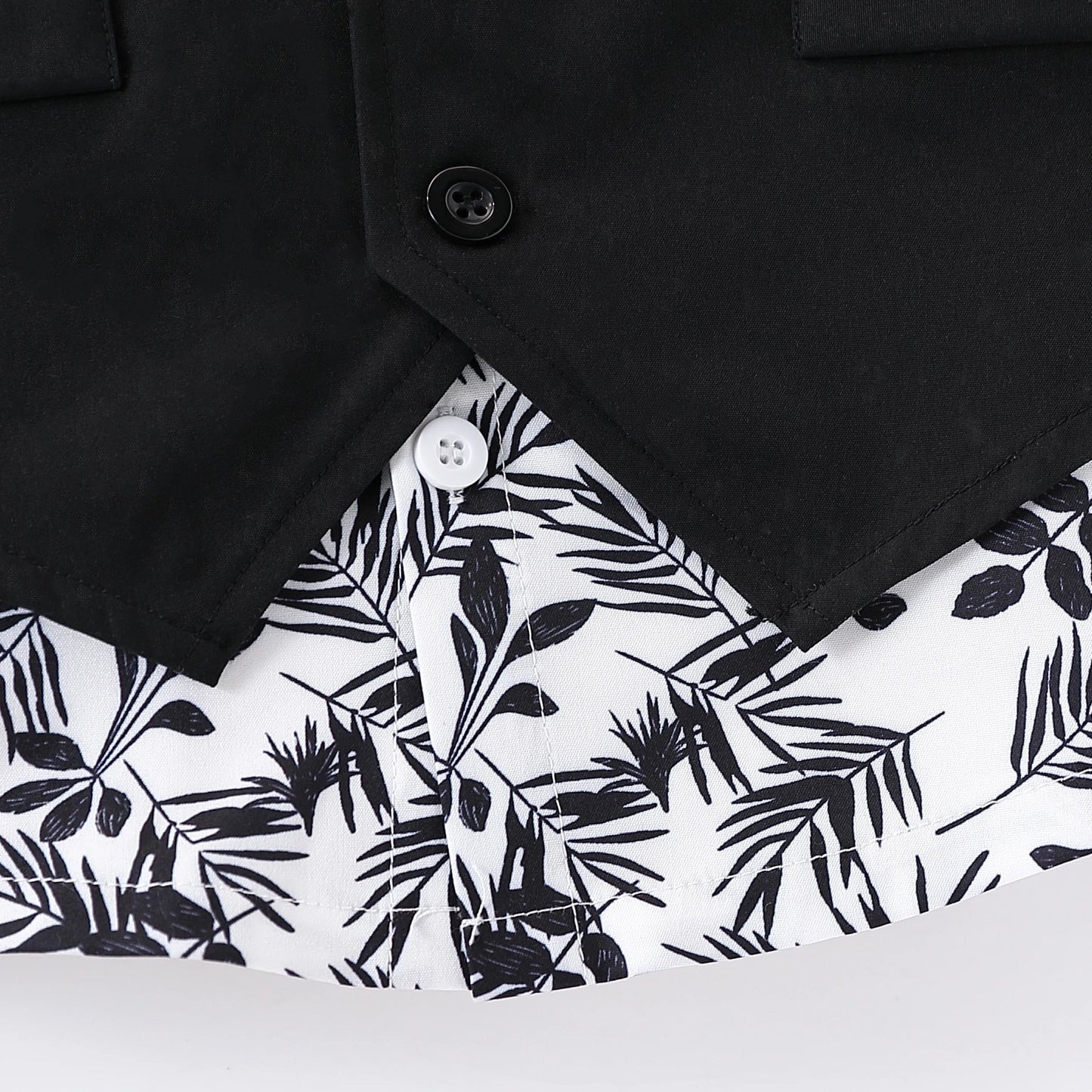 Boys' Formal Suit Printed Shirt with Gentleman's Vest and Pants Suit Suitable for 4-7 Years Old