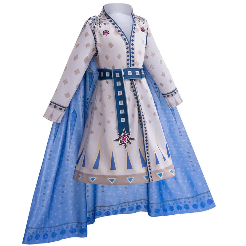 New Girls Carnival Wish Queen Amaya Cosplay Costume For Kids Birthday Party Princess Dress UP Children Role Play Fancy Outfits