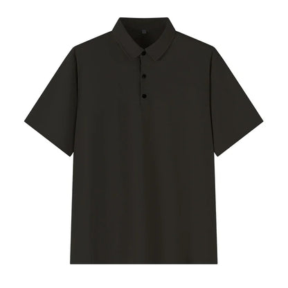 Polo Shirt Men Plus Size 4XL 5XL 6XL 7XL Short Sleeve Knitted Polo Shirts Loose Polos Oversized Tops Big Size Men Clothing T シャツ