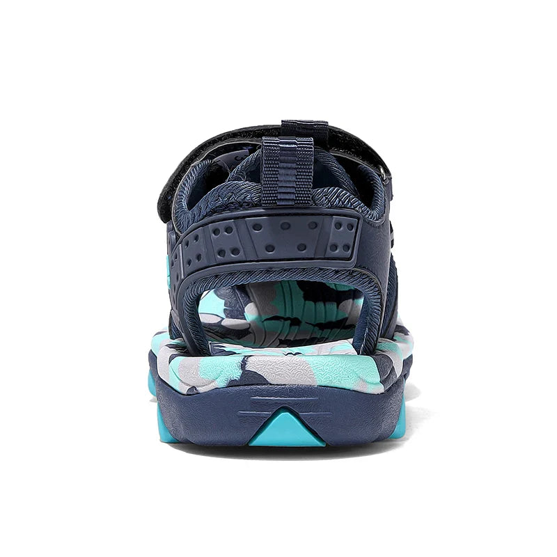 Fashion Kids Sandals Boys Shoes Non-slip Outdoor Breathable Summer Beach Sandails Children's Casual Walking Shoes