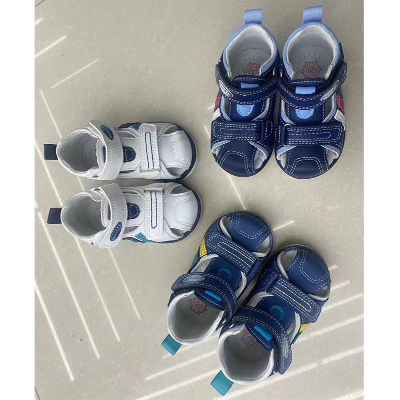 2023 New Summer Children Fashionable Sandals For Boys And Girls Functional Shoes Soft Sole Non-Slip Baby Sandals