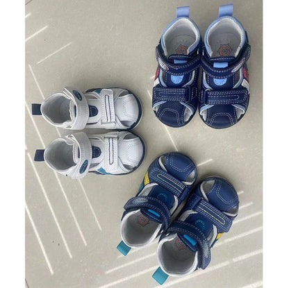 2023 New Summer Children Fashionable Sandals For Boys And Girls Functional Shoes Soft Sole Non-Slip Baby Sandals