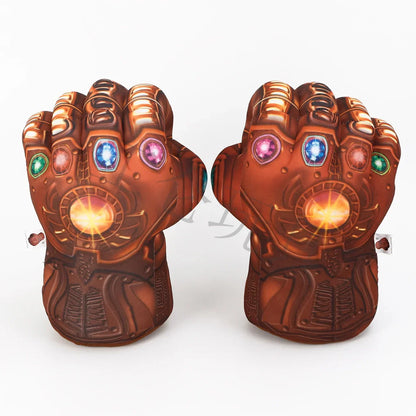 Accessories for Boys Girls Gift Superhero Hands for Kids Superhero Boxing Gloves Smash Fists Soft Plush Toys Cosplay Costumes