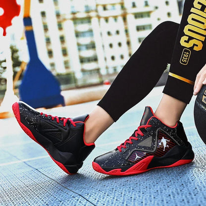 Outdoor Boys Basketball Sneakers Breathable Comfortable New Kids Brand Basketball Shoes Children Sport Shoes Girls Gym Shoes