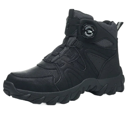 Work Safety Shoes Smash-proof and Puncture-proof Sports Safety Shoes Outdoor Mountaineering Wear-resistant Steel Boots