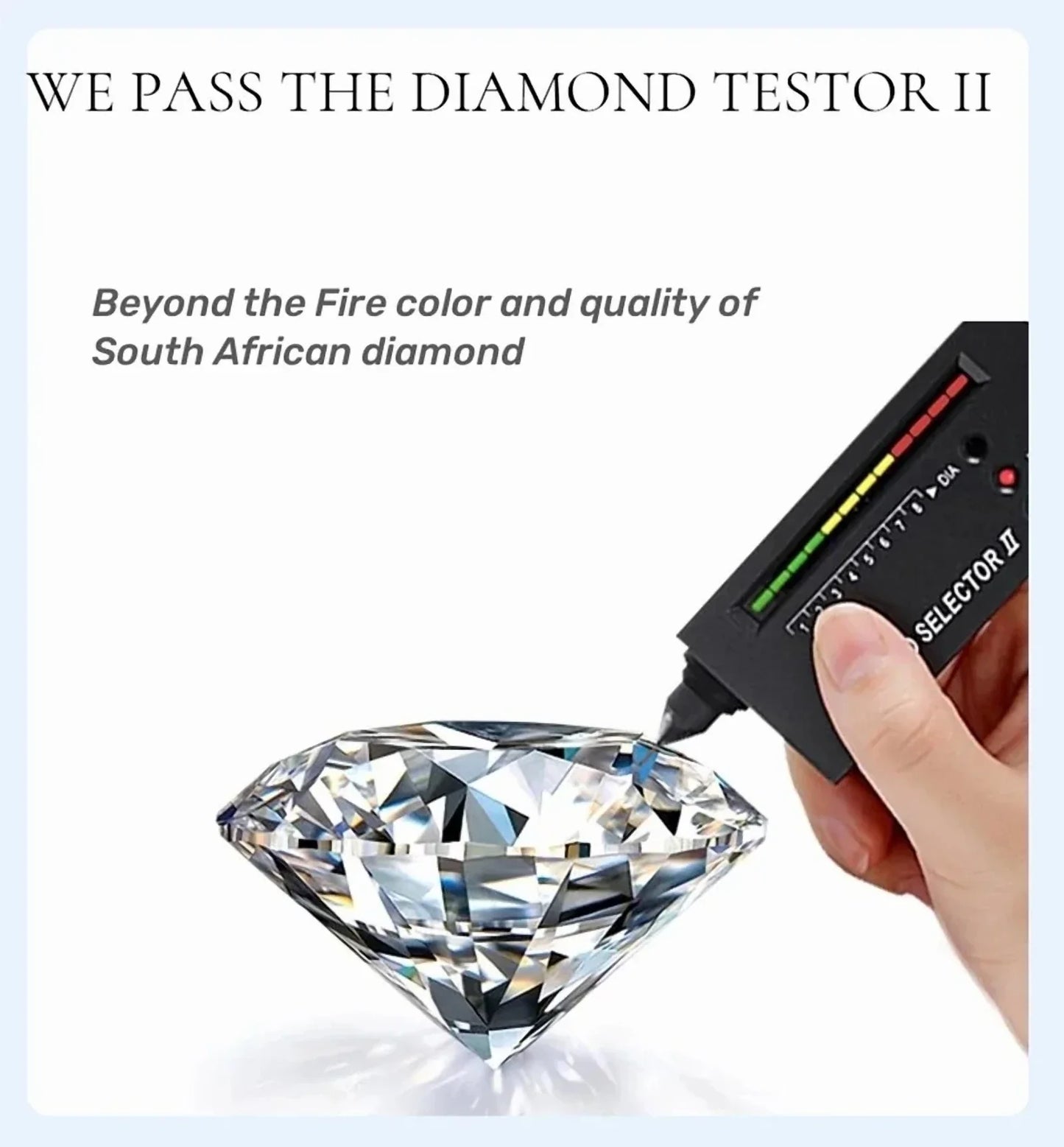 Luxury Platinum Earrings PT950 Asymmetric French Design Women's Buckle D Colour Moissanite Diamond White Gold Jewelry
