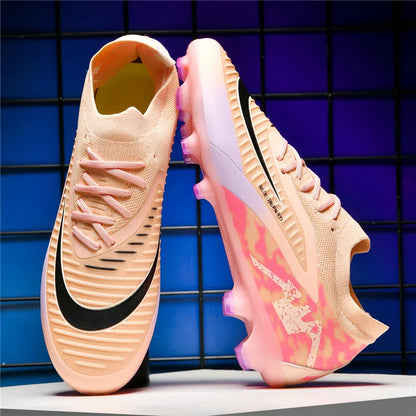 New Men Professional Soccer Shoes Unisex Ultralight Football Boots Training Wholesale Breathable Indoor Futsal Drop Shipping