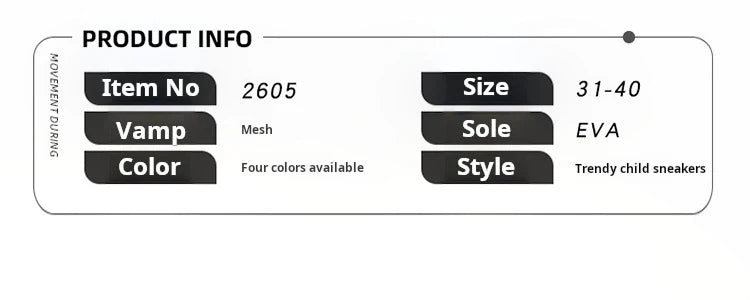 Luxury Boy Sneaker 2025 New Fashion Outdoor Kids Basketball Shoes Soft Sole School Children Sports Shoes for Boy 4 To 12 Years