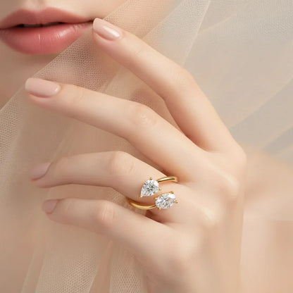 Full D Vvs1 6*8mm Moissanite Rings for Women Proposal Wedding Band 100% S925 Sterling Silver Jewelry Gifts High-quality