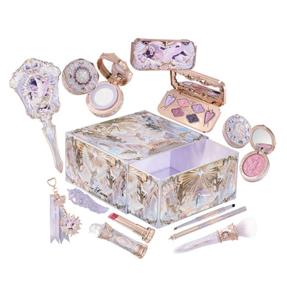 Knight Unicorn Makeup Gift Set Lipstick Blush Setting Powder Starlight Beauty Box Fairy Princess Luxury Cosmetics