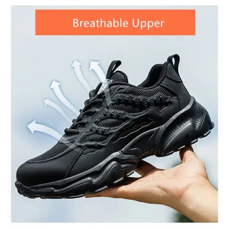 Steel Toe Cap Lightweight and Comfortable Safety Shoes for Men and Women Steel Toe Anti Puncture Comfortable and Safe Work Shoes