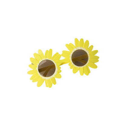 Sunglasses Little Daisy Shape Sun Glasses Funny Party Decorative Eyeglasses Plastic Gathering Picnic Photography Props