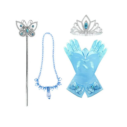 Girls Cosplay Cinderella Costume Deluxe Lace Dress Birthday Party Princess Fairy Tale Grace Ball Gown Butterfly Clothes