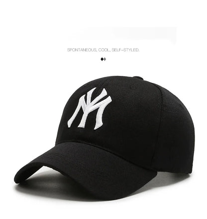 Fashion letter embroidery men women baseball cap duck tongue cap women men
