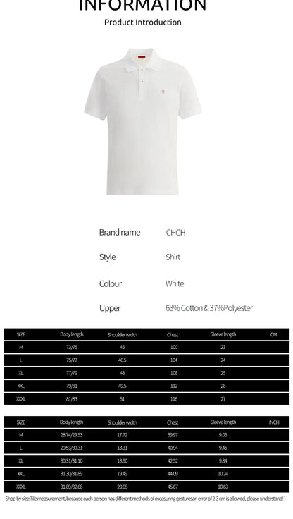 New Men's Solid Color Polo Shirt Short Sleeve Lapel Button Tshirts Summer Men Casual Streetwear Lightweight Tops
