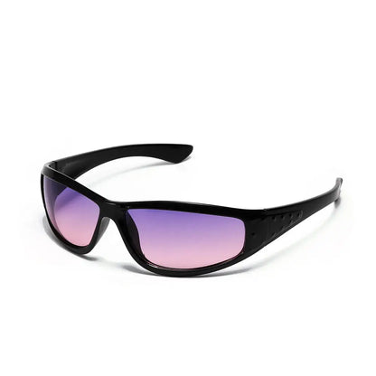 Silver Sunglasses Color Hollowed Out Future Sense Of Technology Hot Girls Net Red Sunglasses Women Sunglasses Trendy Men