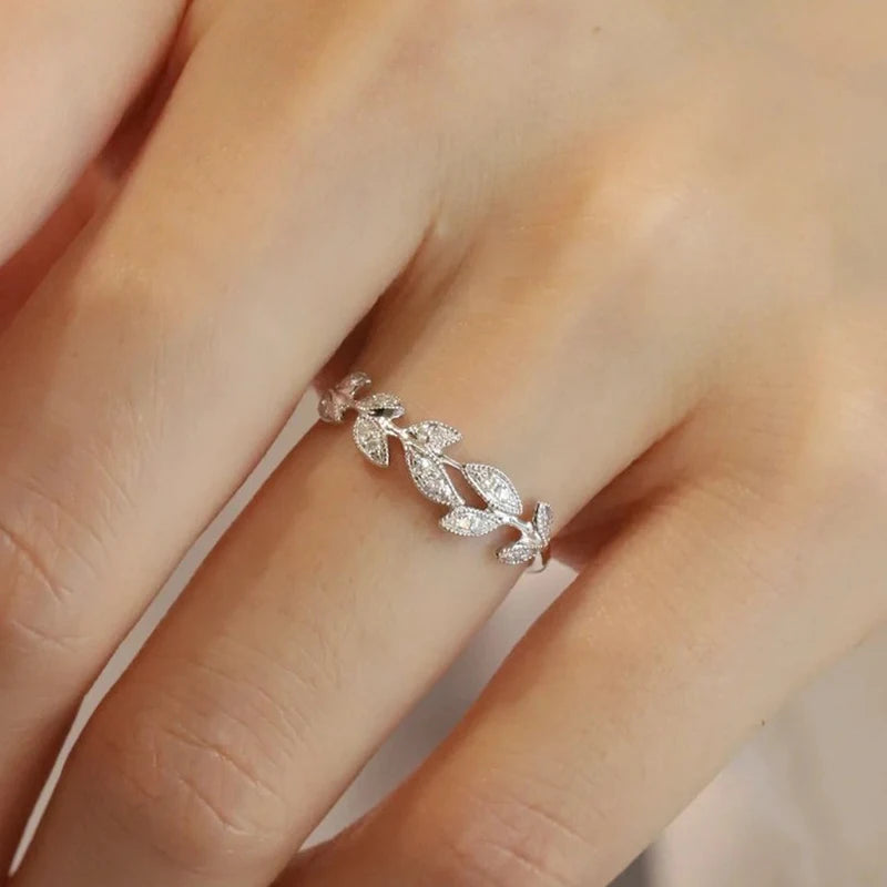 1MM All Moissanite Rings for Women Luxury Wedding Promise Band Match Diamond 100% S925 Sterling Silver Birthday Gift