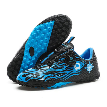 New Children Soccer Cleats Football Boots TF FG Anti-Slip Comfortable Training Shoes Outdoor Indoor Sneakers for Kids Boys Girls