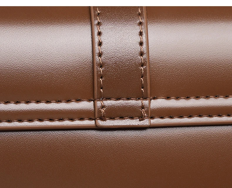 Women Genuine Leather Shoulder Bag Female Fashion Handbag Totes Small Underarm Bag Casual Daybag Mini Purse -KG1313