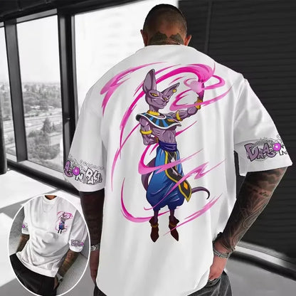 T-Shirt Summer New Men's and Women's Casual Versatile Harajuku Plus Size Short Sleeve Top