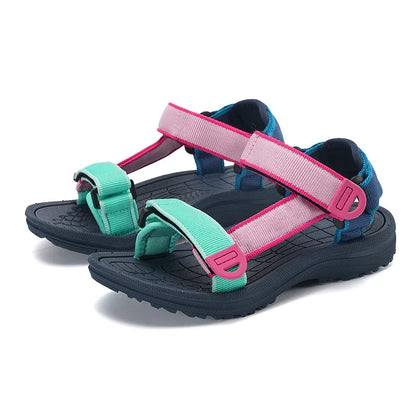 Summer Children Sandals Shoes Boys Girls Toddler Soft Non-Slip Baby Cute Princess Dance For Kids Student Outdoor Beach