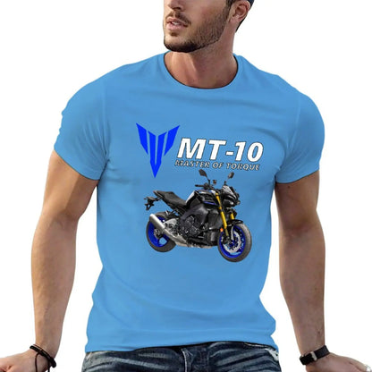MT-10 Motorcycle T-Shirt anime t shirts rapper graphic tees plus size clothes oversized t shirt fitted t shirts for men