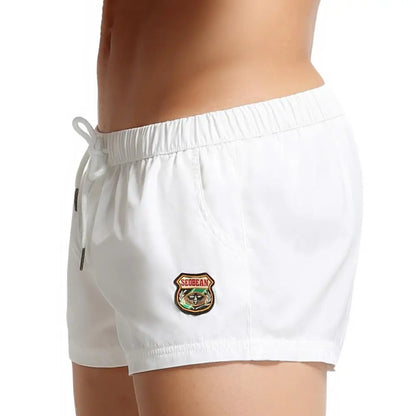 Men's Summer Beach Shorts Swimwear Trunks Board Short Pants Male Gym Shorts Swim Surf Fitness Quick Dry Shorts