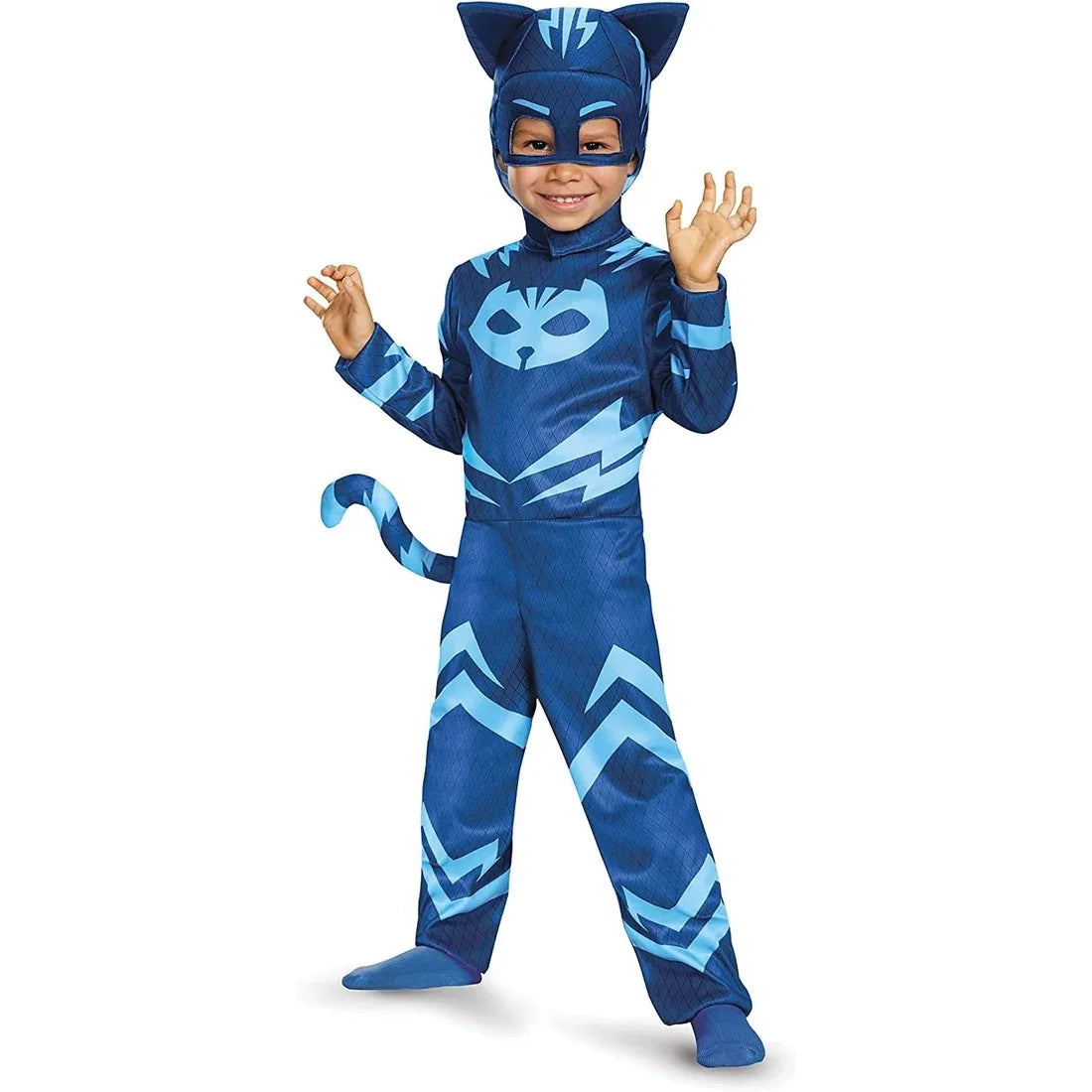 Unisex Girls Super Owl Hero tuta Fancy Dress Cosplay Cat Boys Gecko Animail Costume di Halloween Jumpsuit Pajama for Boys Girls
