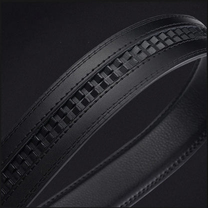 Fashion Business Men's Belt Genuine Luxury Brand Belt Metal Buckle Belt High-Quality PU Leather Soft Belt With Cargo Pants Jeans