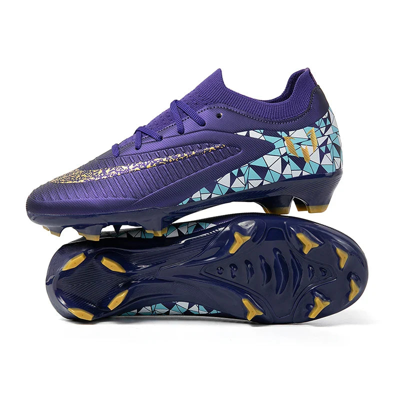 New Kid Match Boys Soccer Shoes Comfortable Outdoor Match Professional Football Boots Sneakers Non-Slip Sports Shoes Unisex