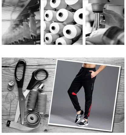 Sport Pants Men Running Pants With Zipper Pockets Training Male Pants Soccer Pants Fitness Pants Sportwear Youth kids XXS XS 4XL