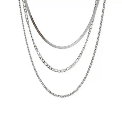 Stainless Steel Envelope Pendant Necklace Metal Waterproof Jewelry For Women