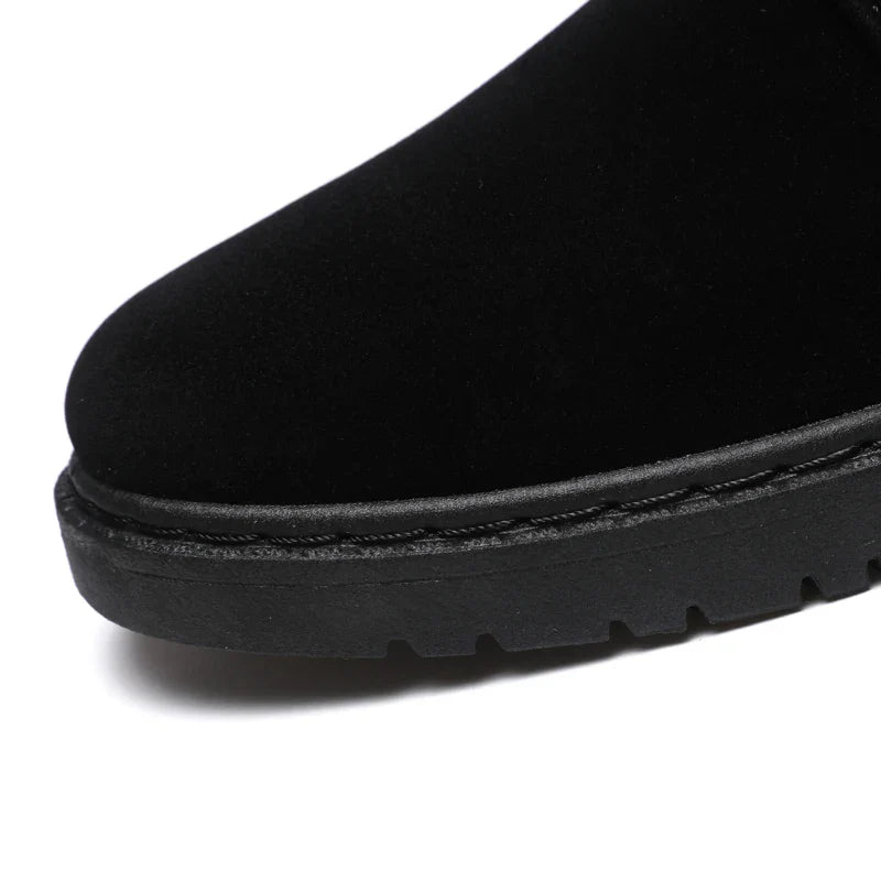 Luxury Brand Mens Casual Shoes Black Men Leather Shoes Fashion Lace Up Platform Work Shoes Wedding Formal Dress Oxfords Shoes
