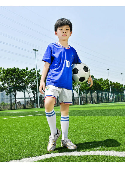 Soccer Shoes with Rubber Soles for Kids, Multicolor FG & TF Training Styles