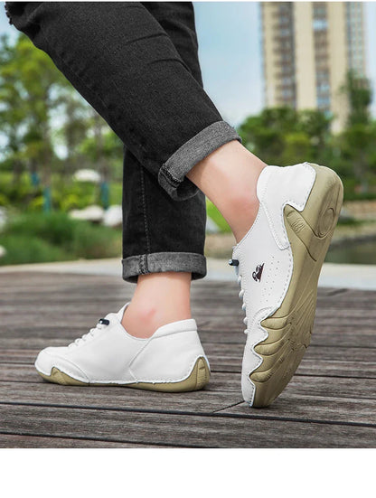 Men's shoes four season new plus size casual shoes fashion low-top soft sole breathable outdoor shoes men's sports walking shoes