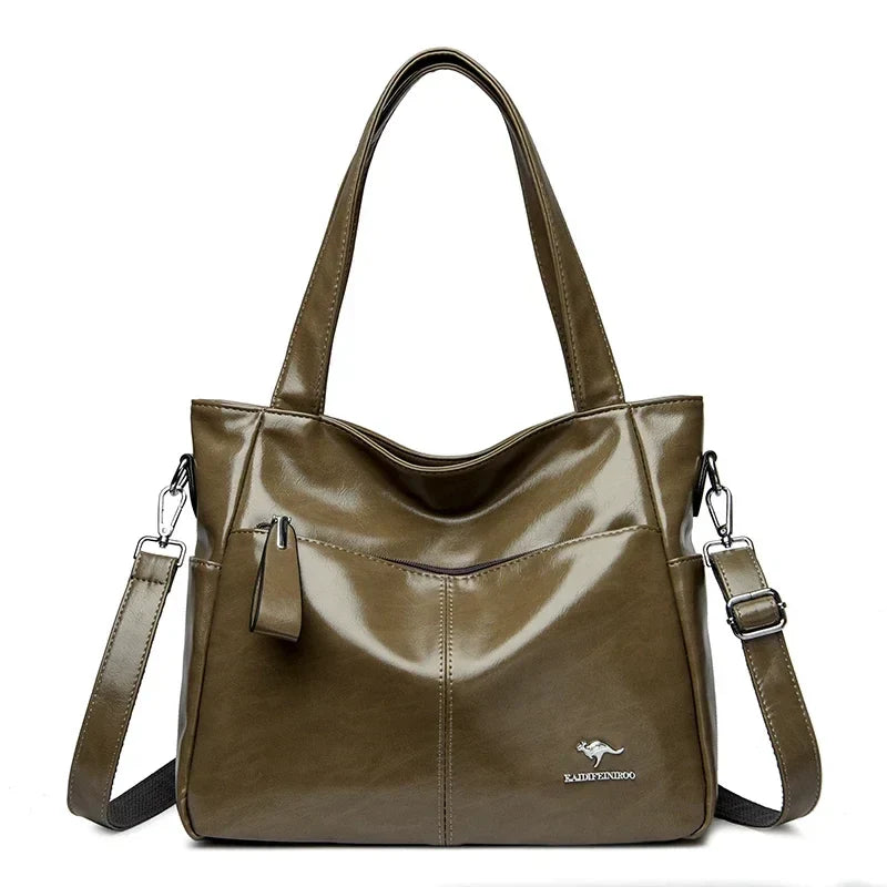 Genuine Brand Soft Leather Ladies Handbags Luxury Designer Shoulder Bags  New Classic High Quality Crossbody Bags for Women