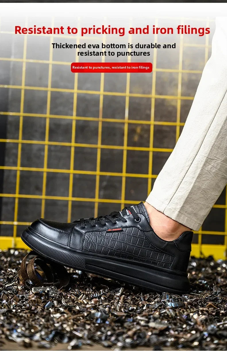 Insulated Shoes 6KV Electrician Shoes Toe Caps Anti Smashing Anti Piercing Lightweight Soft Safety Shoes Labor Protection Shoes