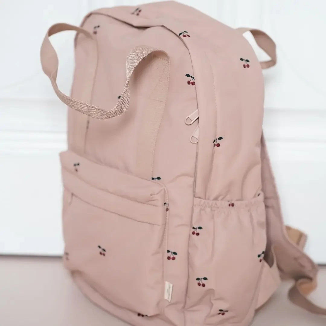 Baby Backpack Parent-child Kids Schoolbag Kindergarten Bags Brand Traveling Cherry Children's Boys Girls Mom Storage