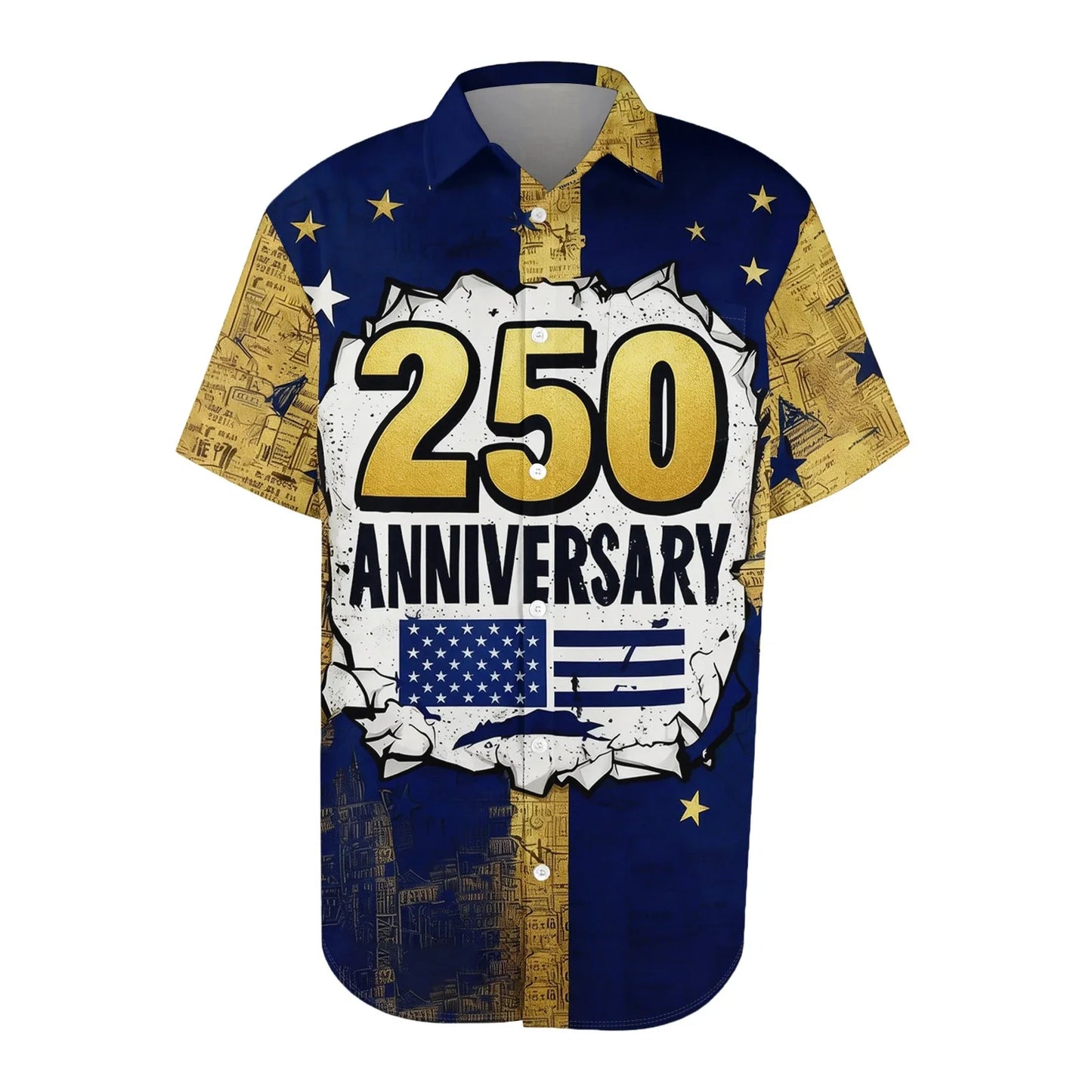 Patriotic American Flag Print Mens 250 Years of Freedom Raglan T Shirt Waffle V Neck Short Sleeve Casual Tops
