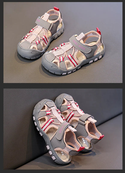 New Fashion Kids Sandals Boy Water Shoes Summer Waterproof Non-slip Walking Children Casual Sneaker Sports Sandals for Girls
