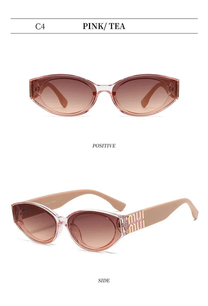 2025 New Fashion Cat Eye Sunglasses Women Men Brand Design Luxury Small Frame Sun Glasses Ladies Eyewears Oculos De Sol UV400