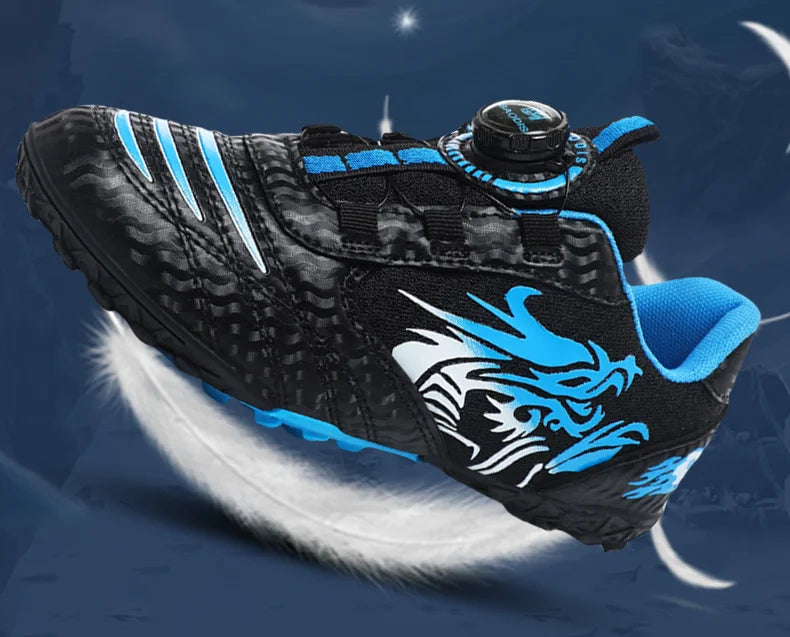 Children's Soccer Shoes TF Breathable Lightweight Major Training Shoes Boy Wear-resistant Sneakers Youth Match Kids Soccer Shoes