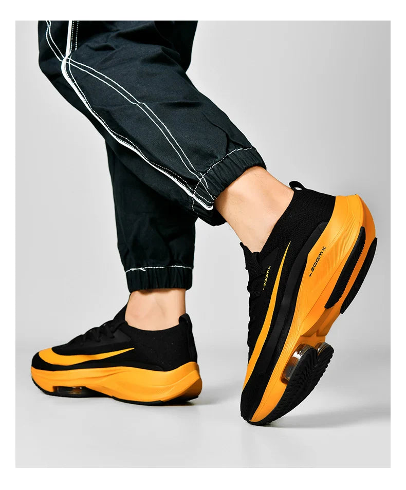 Men Running Shoes Breathable Race Cushioning Outdoor Jogging Sneakers Trainer Luxury shoes Couple Non-Slip Mesh Off-road Shoes